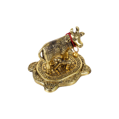 Hariaura - Kamdhenu Cow with Calf Golden