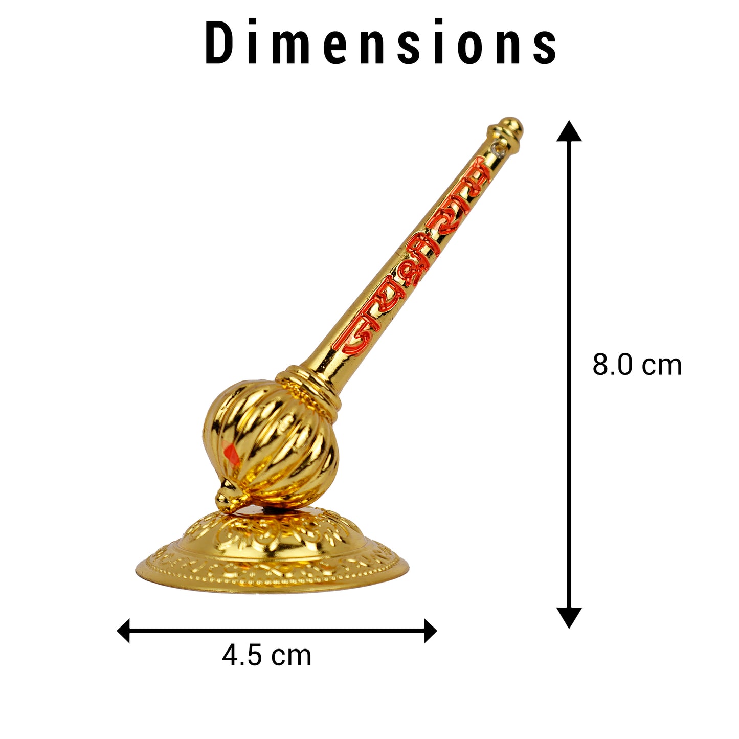Hariaura Standing Hanuman Gada With Stand